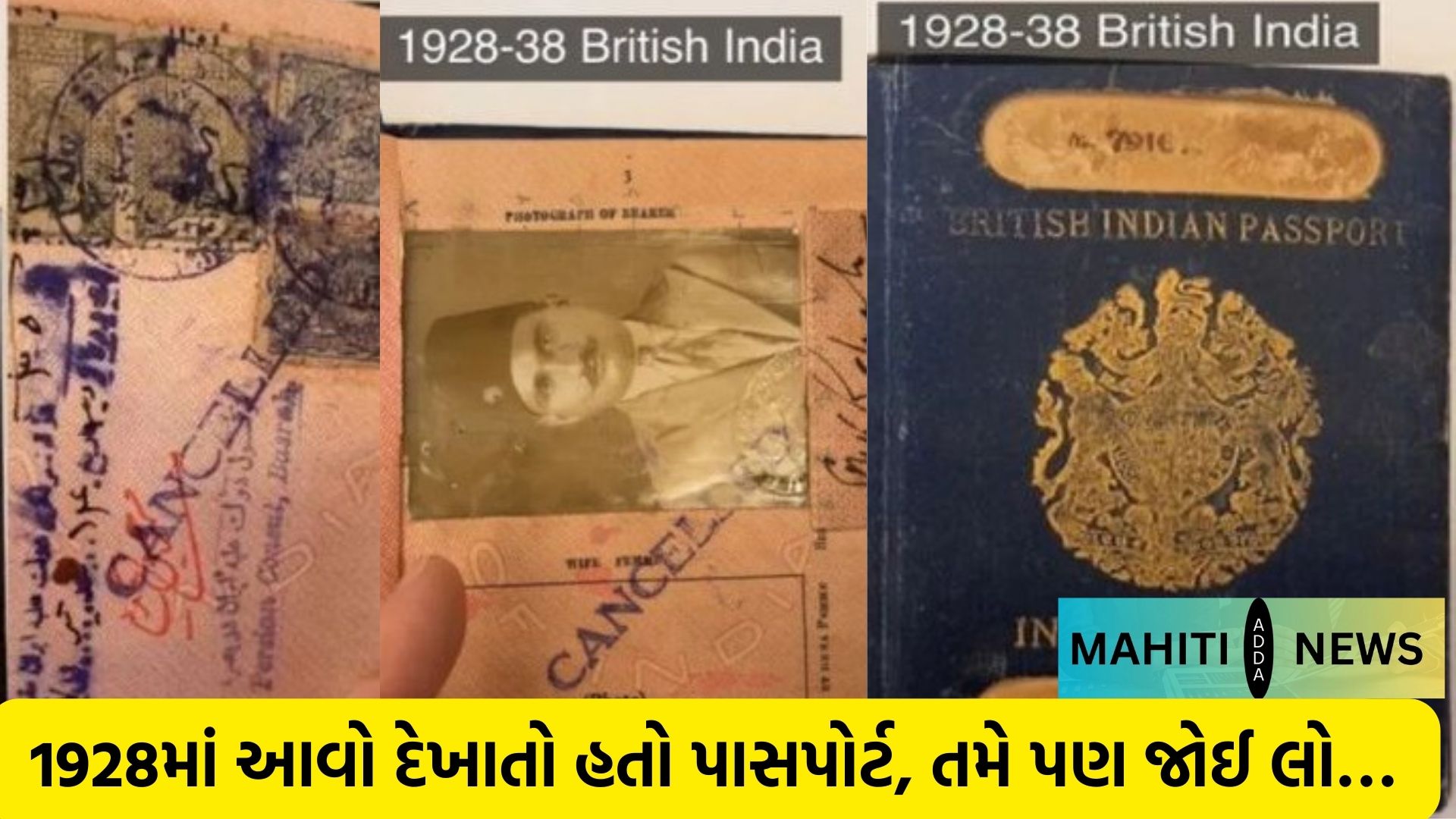passport looked like in 1928